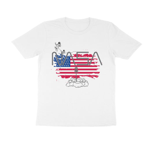 Male Round Neck Half Sleeve - NASA T-shirt