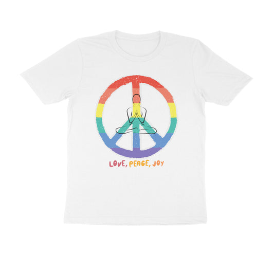 Unisex Round Neck Half Sleeve - Inner Peace T-shirt