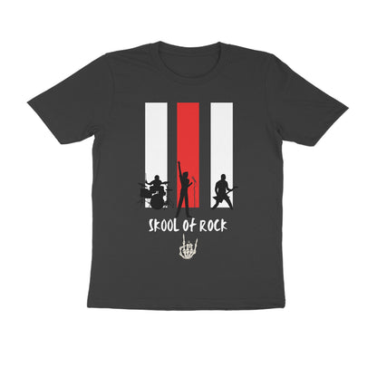 Male Round Neck Half Sleeve - Skool of Rock T-shirt