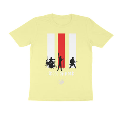 Male Round Neck Half Sleeve - Skool of Rock T-shirt