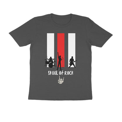 Male Round Neck Half Sleeve - Skool of Rock T-shirt