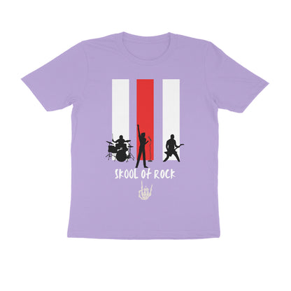 Male Round Neck Half Sleeve - Skool of Rock T-shirt