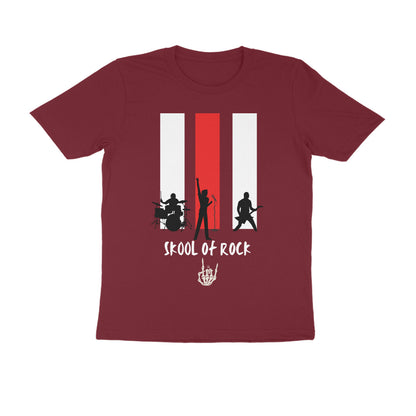 Male Round Neck Half Sleeve - Skool of Rock T-shirt