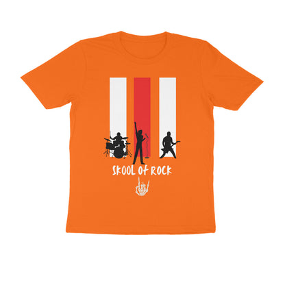 Male Round Neck Half Sleeve - Skool of Rock T-shirt