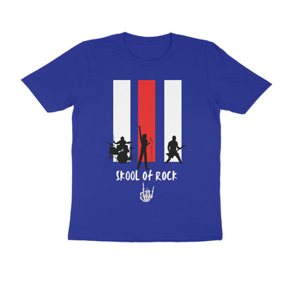 Male Round Neck Half Sleeve - Skool of Rock T-shirt