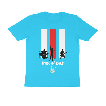 Male Round Neck Half Sleeve - Skool of Rock T-shirt