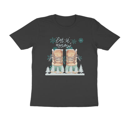 Unisex Round Neck Half Sleeve - Essence of Winter T-shirt