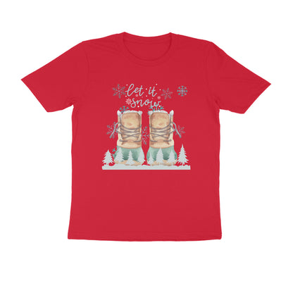 Unisex Round Neck Half Sleeve - Essence of Winter T-shirt