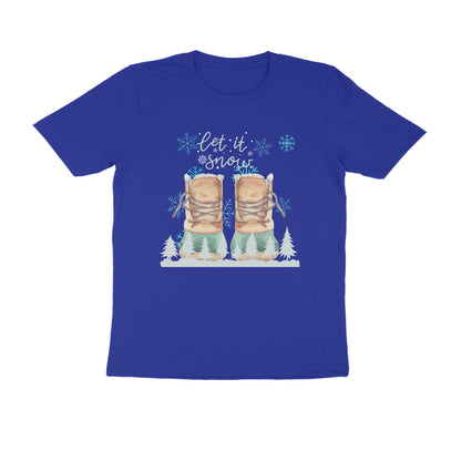 Unisex Round Neck Half Sleeve - Essence of Winter T-shirt