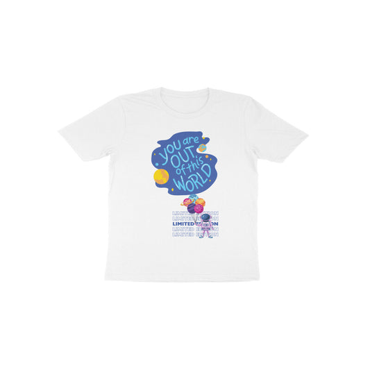 Toddlers Round Neck Half Sleeves - Out of This World T-shirt