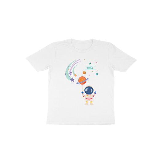 Toddlers Round Neck Half Sleeves - Planet Play T-shirt