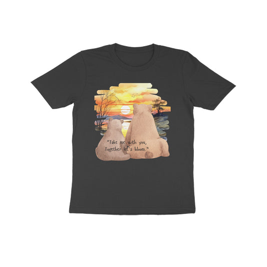 Girl Round Neck Half Sleeve - Friendship T-shirt