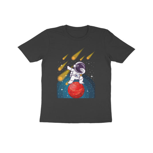 Unisex Kids Round Neck Half Sleeve - Cosmic Groove T-shirt