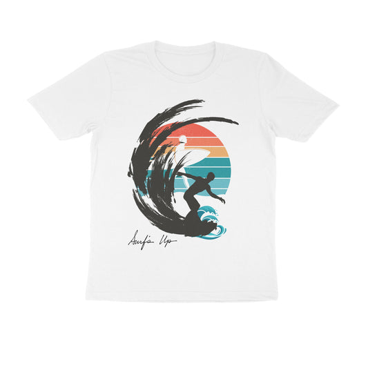 Male Round Neck Half Sleeve -Surf Up T-shirt