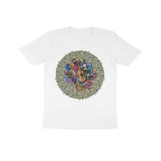 Unisex Kids Round Neck Half Sleeve - Passion for Music T-shirt