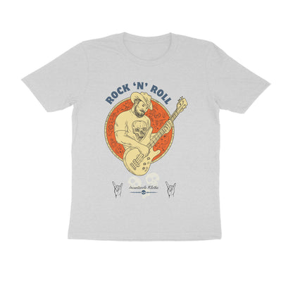 Male Round Neck Half Sleeves - Rock n Roll T-shirt
