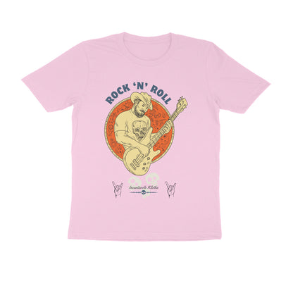 Male Round Neck Half Sleeves - Rock n Roll T-shirt