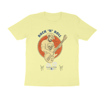 Male Round Neck Half Sleeves - Rock n Roll T-shirt