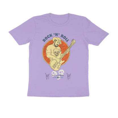 Male Round Neck Half Sleeves - Rock n Roll T-shirt