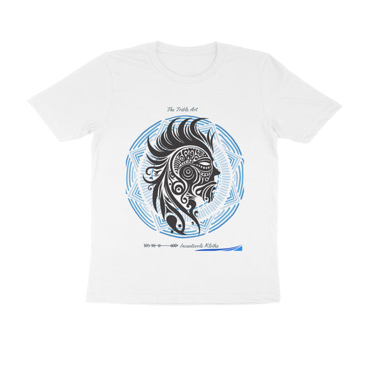 Male Round Neck Half Sleeves - Tribal Ink T-shirt
